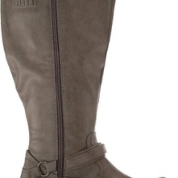 Easy Street Women's Quinn Plus Harness Boot Plus Plus Granite Burnish Size - Picture 2 of 9